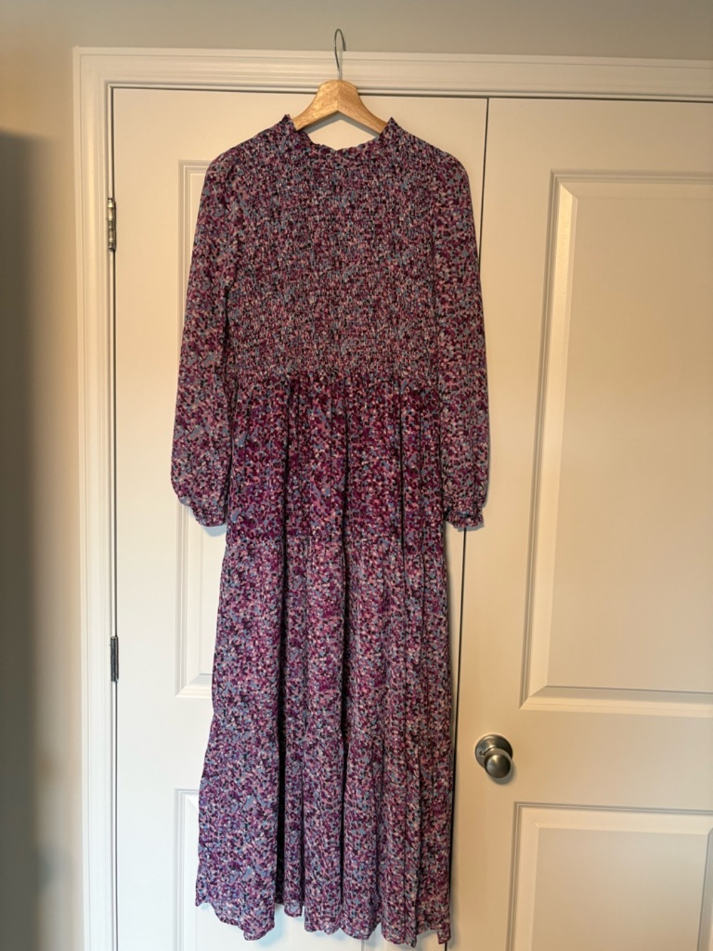 MELLODAY Midi Dress with Long Sleeves